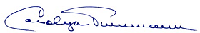 Signature Image of Carolyn Timmann