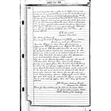 Anderson - Book: Deed Records Volume: 40 Page: 256