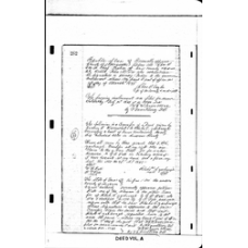 Anderson - Book: Deed Records Volume: A-1 Page: 282