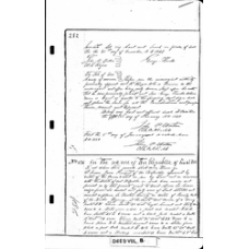 Anderson - Book: Deed Records Volume: B Page: 282