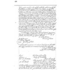 Cameron County - Book: Deed Record Volume: J Page: 428