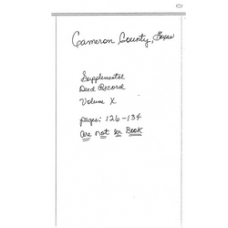 Cameron County - Book: Deed of Trust Volume: X Page: 127-134