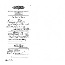 Cameron District Courts - Book: Criminal Cases Volume: 2383 Page: 7