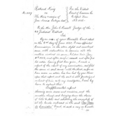 Cameron District Courts - Book: CASE FILES Volume: 1227 Page: 430