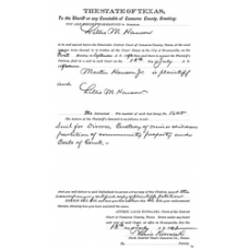 Cameron District Courts - Book: CASE FILES Volume: 1645 Page: 7