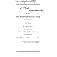 Cameron District Courts - Book: CASE FILES Volume: 2935 Page: 1