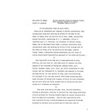 Cameron District Courts - Book: CASE FILES Volume: 3125 Page: 3