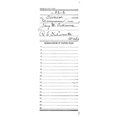Cameron District Courts - Book: CASE FILES Volume: 3213 Page: 1