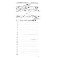 Cameron District Courts - Book: CASE FILES Volume: 3350 Page: 1