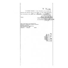 Dixie - Book: Official Records Volume: 75 Page: 354