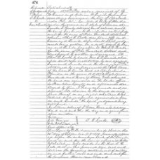 Franklin - Book: Deed Record Volume: A Page: 476