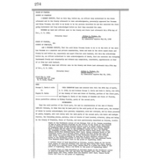 Franklin - Book: Deed Record Volume: OO Page: 274