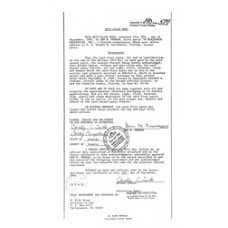 Franklin - Book: Official Record Volume: 190 Page: 579