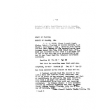 Glades - Book: Deed Volume: 1 Page: 50A