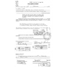 Glades - Book: Official Records Volume: 73 Page: 144