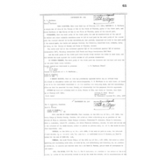 Hendry - Book: Deeds Volume: 1 Page: 65