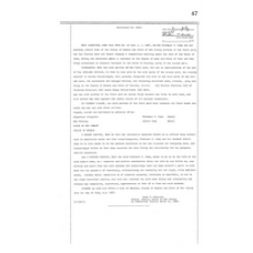 Hendry - Book: Deeds Volume: 11 Page: 47