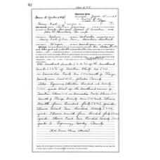 Hendry - Book: Deeds Volume: 2 Page: 42