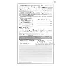 Hendry - Book: Deeds Volume: 2 Page: 70