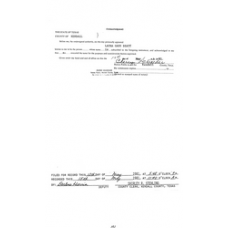 Kendall County - Book: Deed Record Volume: 142 Page: 191