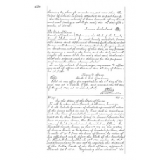 Kendall County - Book: Deed Record Volume: 5 Page: 422