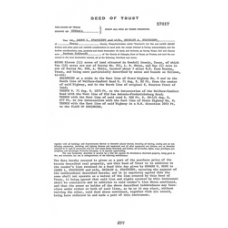 Kendall County - Book: Deed of Trust Volume: 52 Page: 277