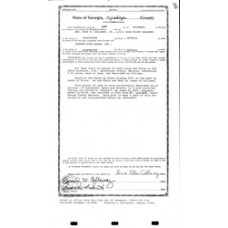 Oglethorpe - Book: Deed Records Volume: 5Y Page: 156