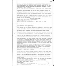 Oglethorpe - Book: Deed Records Volume: LL Page: 329