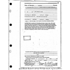 Whitfield - Book: Deed Records Volume: 100 Page: 97