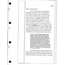 Whitfield - Book: Deed Records Volume: 105 Page: 141