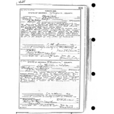 Whitfield - Book: Deed Records Volume: Z Page: 421