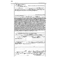 Presidio County - Book: DR Volume: 10 Page: 100