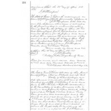 Bosque - Book: Deed Records Volume: X Page: 224