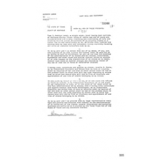 Culberson - Book: Deed Record Volume: 112 Page: 335