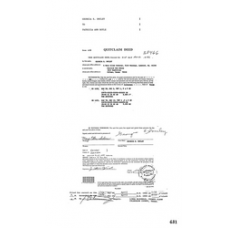 Culberson - Book: Deed Record Volume: 143 Page: 431