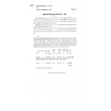 Culberson - Book: Deed Record Volume: 166 Page: 272