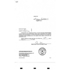 Culberson - Book: Deed Record Volume: 176 Page: 489