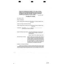 Culberson - Book: Deed Record Volume: 177 Page: 249