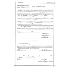 Culberson - Book: Deed Record Volume: 8 Page: 1