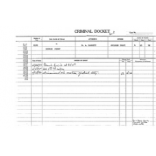 Fort Bend District Clerk - Book: Criminal Docket Volume: 4723-6199 Page: 6199
