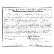 Fort Bend District Clerk - Book: General Land Office Volume: 1841 Page: 2A