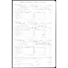 Fort Bend District Clerk - Book: Minutes District Clerk Accounts Volume: 2 Page: 2