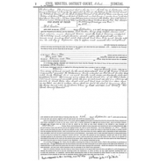 Fort Bend District Clerk - Book: Tax Judgment Minutes Volume: 1896-1904 Page: 1