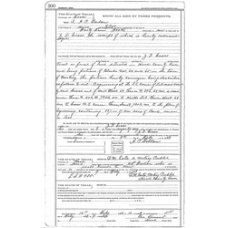 Hood - Book: Deed Records Volume: 30 Page: 300