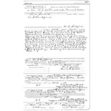 Hood - Book: Deed Records Volume: V Page: 247