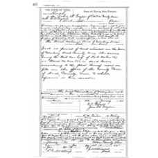 Hood - Book: Deed Records Volume: X Page: 462