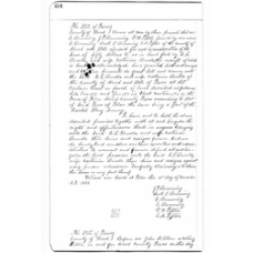 Hood - Book: Deed Records Volume: Z Page: 414