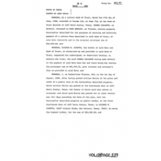 JeffDavis - Book: Deed Record Volume: 134 Page: 539