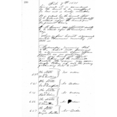 Polk District Courts - Book: Civil and Criminal Minutes Volume: D Page: 230