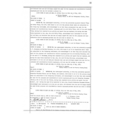 Walker - Book: Deeds Volume: 158 Page: 21